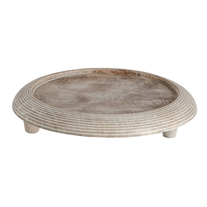 Caserolă 23 x 23 x 21 cm Geam Natural Lemn