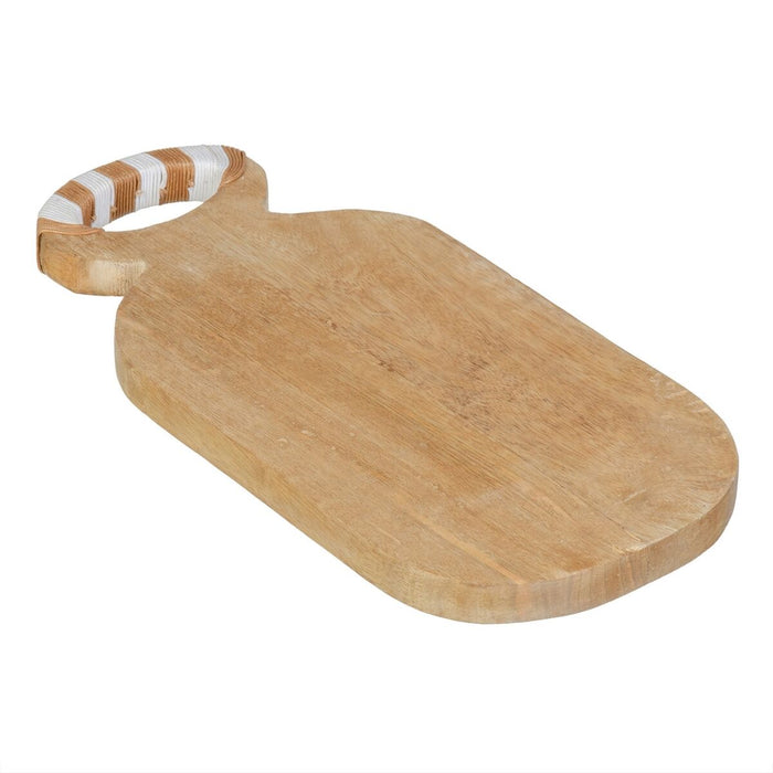 Masă de tăiat 38 x 18 x 2 cm Natural Lemn de mango