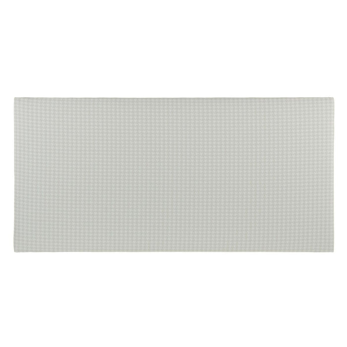 Tăblie de Pat 160 x 4 x 80 cm Țesut Sintetic Gri Lemn