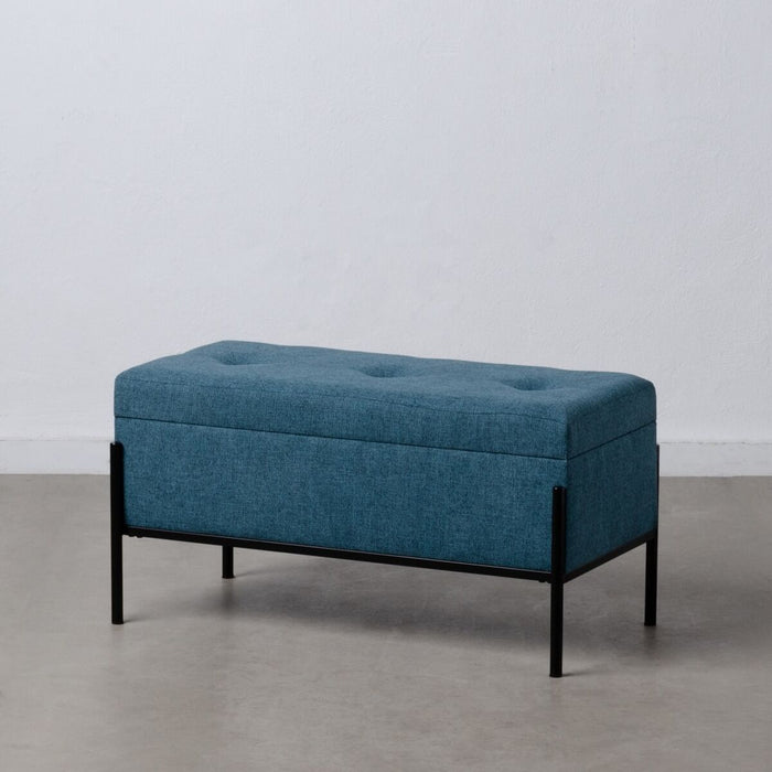 Cufăr 83 x 40 x 43 cm Țesut Sintetic Metal