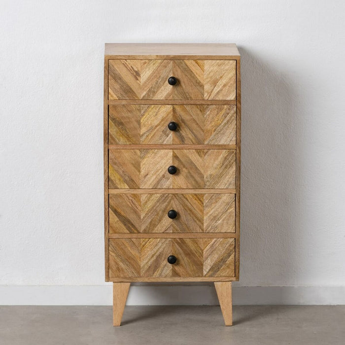 Dulap cu Sertare 46,5 x 33,5 x 95 cm Natural Lemn de mango