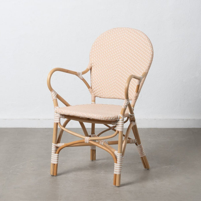 Scaun de Sufragerie 57 x 62 x 90 cm Natural Bej Ratan