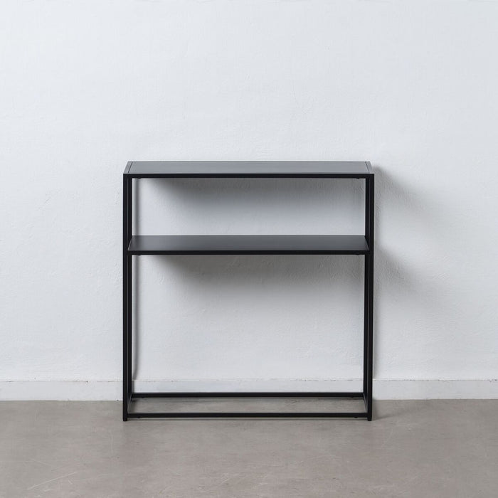 Mobilă TV 80 x 30 x 81 cm Negru Oțel