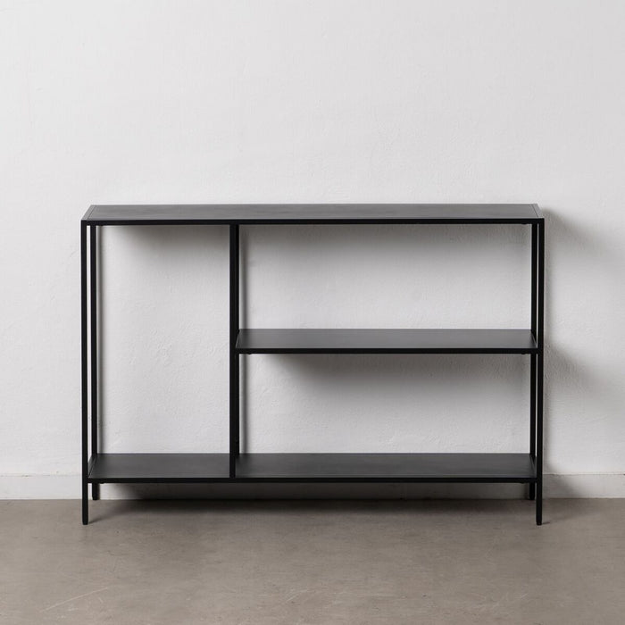 Mobilă TV 120,5 x 30 x 81,3 cm Negru Oțel