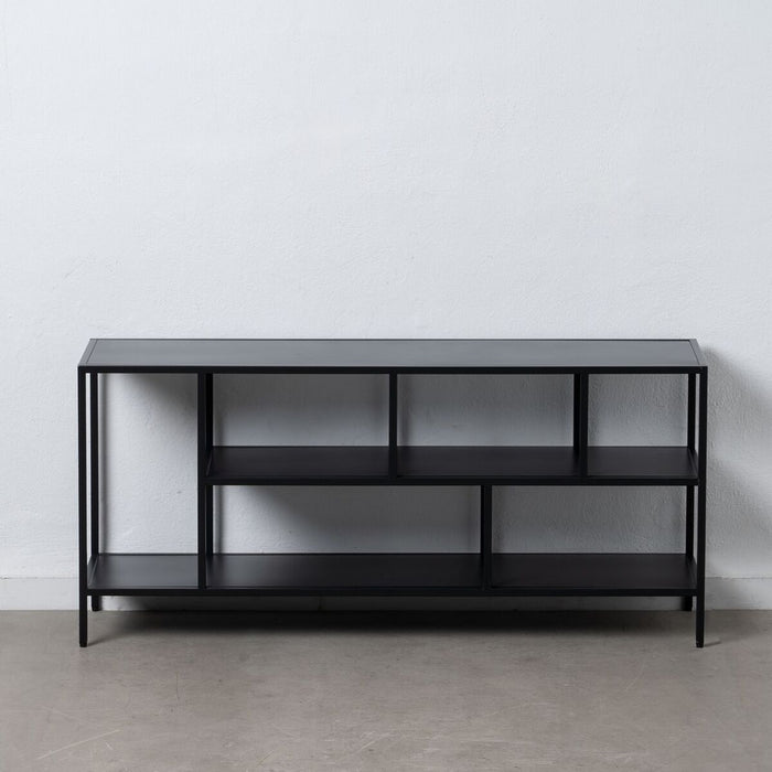 Mobilă TV 120 x 32 x 55 cm Negru Oțel
