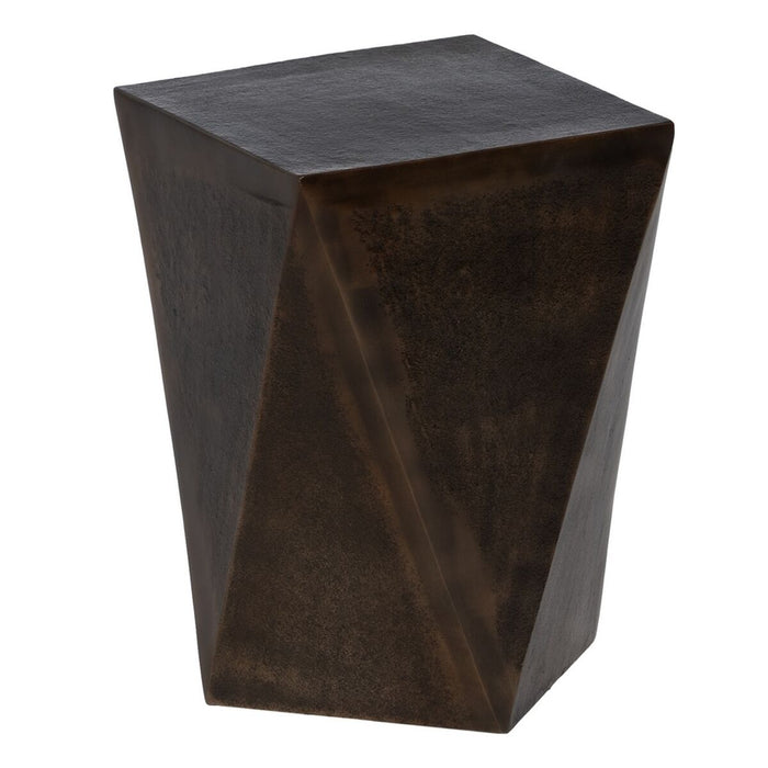 Măsuță Laterală Bronz Aluminiu 30 x 30 x 43,5 cm