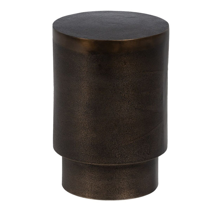 Măsuță Laterală Bronz Aluminiu 30 x 30 x 43 cm