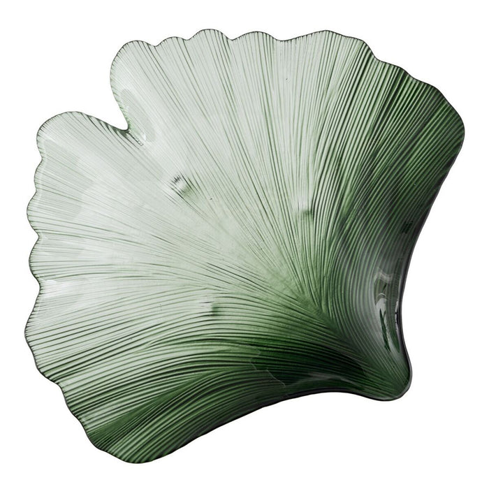 Tavă Verde Scoică 33 x 31 cm