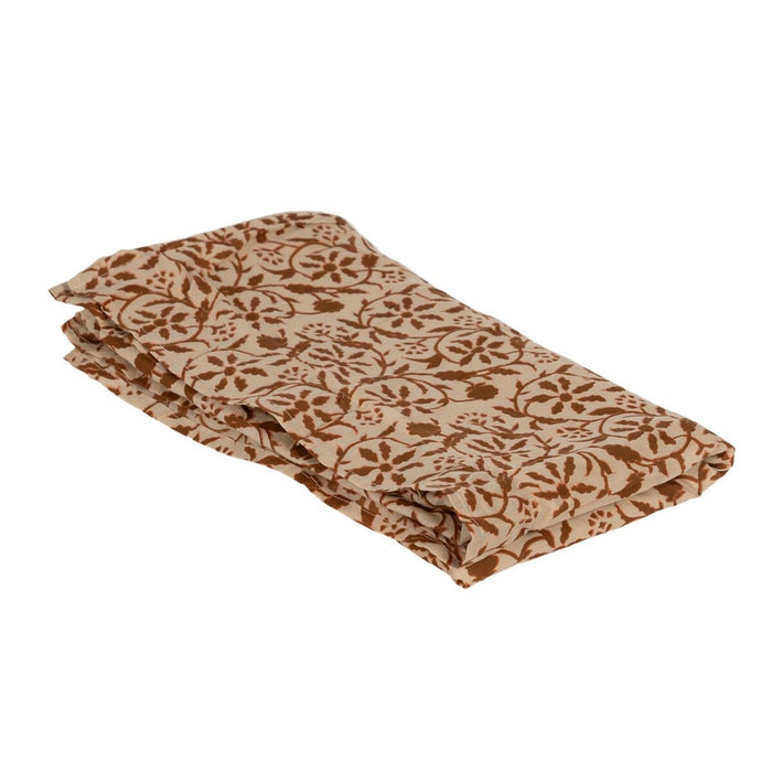 Pareo Prosop Maro Bej Bumbac 90 x 180 cm