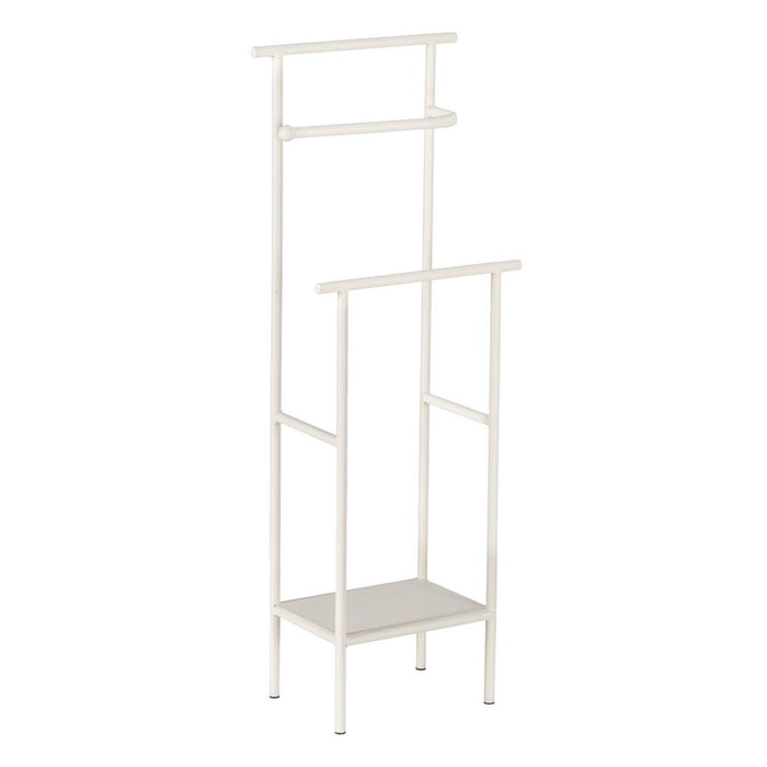 Suport pentru Prosoape cu Picior Crem Fier 20,8 x 13 x 61,5 cm
