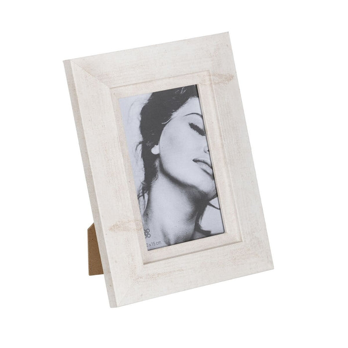 Ramă Foto Crem Lemn Geam 16,5 x 1,5 x 21,5 cm