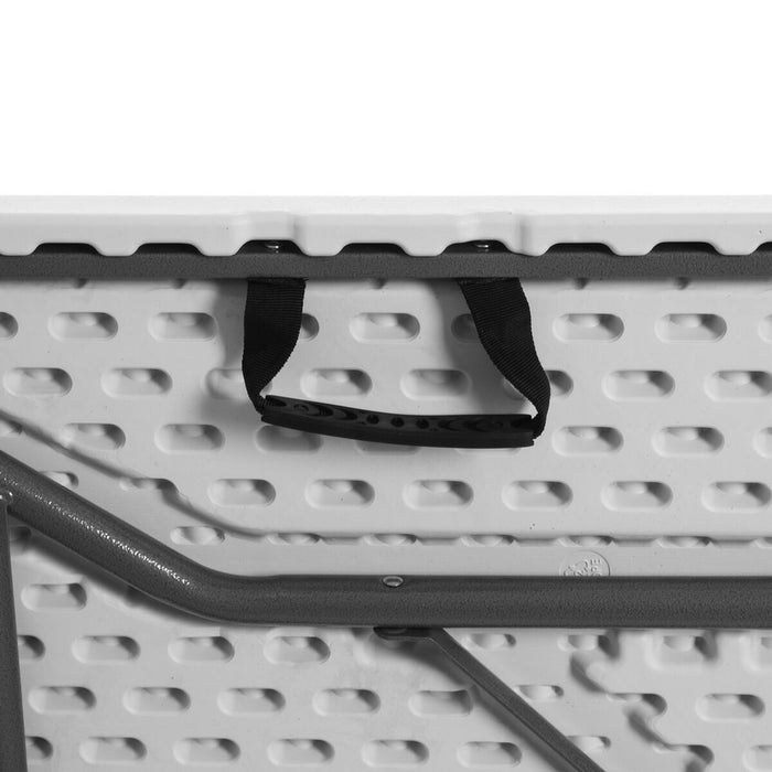 Masă Pliabilă Alb Polietilenă HDPE 120 x 60 x 74 cm