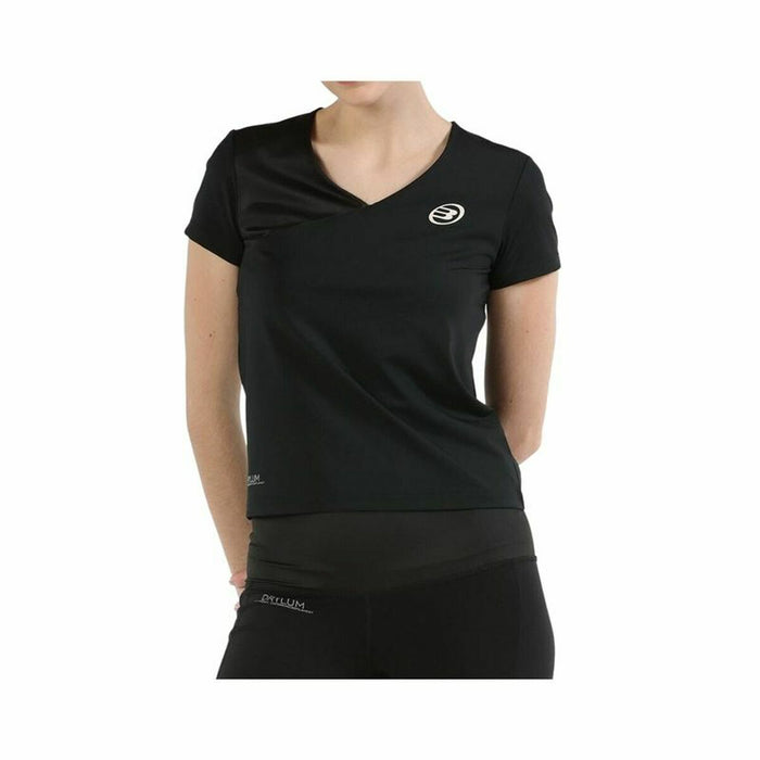 Tricou cu Mânecă Scurtă Femei Bullpadel Pital Negru
