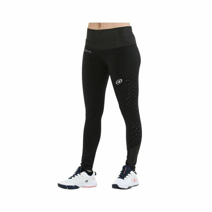 Pantalon de Trening pentru Adulți Bullpadel Poeta Femeie Negru