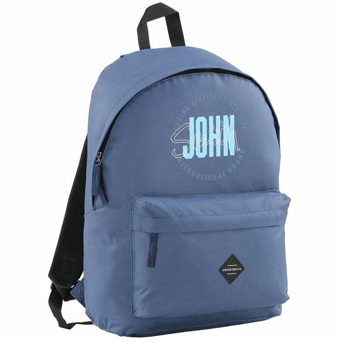 Ghiozdan John Smith M22203-004 Plieno mėlynumo