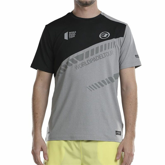 Tricou cu Mânecă Scurtă Bărbați Bullpadel Lucio Gri
