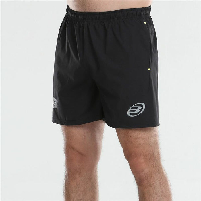Pantaloni Scurți Sport pentru Bărbați Bullpadel Lunes Padel Negru