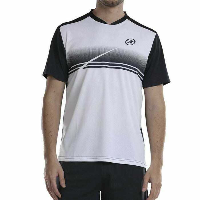 Tricou cu Mânecă Scurtă Bărbați Bullpadel Adame Alb