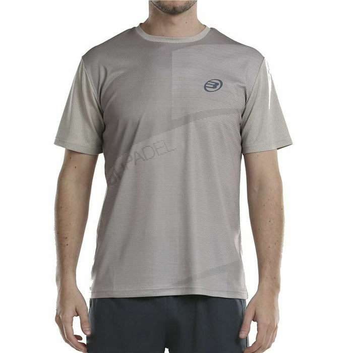 Tricou cu Mânecă Scurtă Bărbați Bullpadel Afile Gri