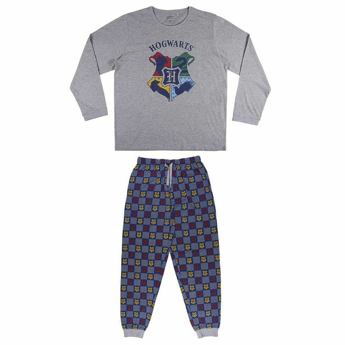 Pijama Harry Potter Bărbați Gri (Adulți)