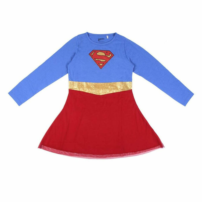 Rochie Superman Albastru Roșu