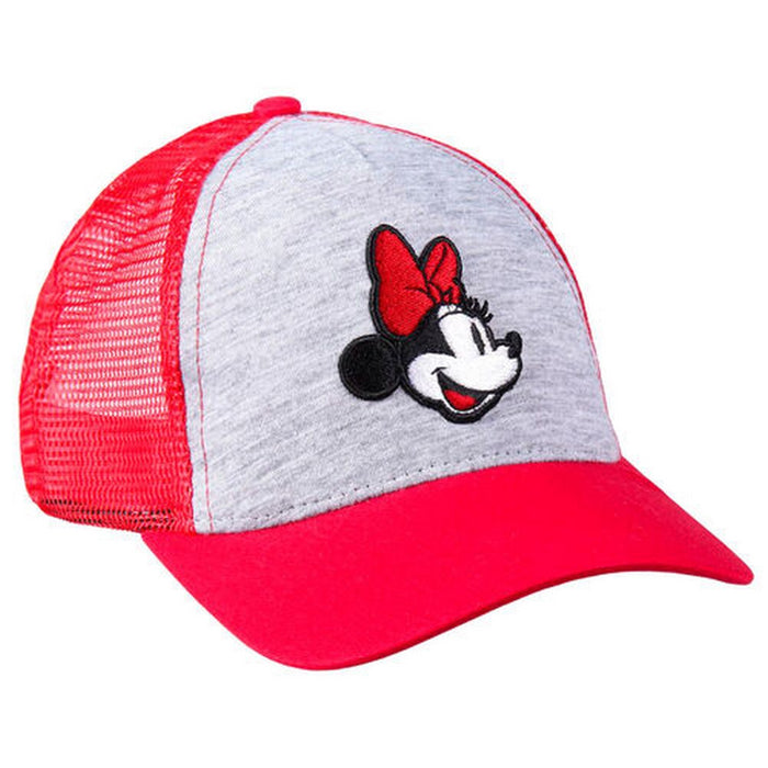 Șapcă pentru Copii Minnie Mouse Roșu Gri (53 cm)
