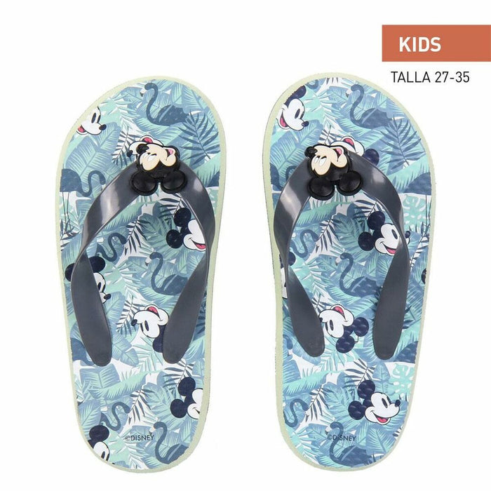 Șlapi pentru Copii Mickey Mouse Verde Verde deschis