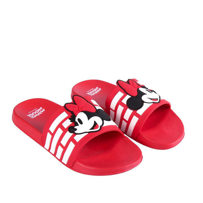 Șlapi de Piscină Minnie Mouse Roșu