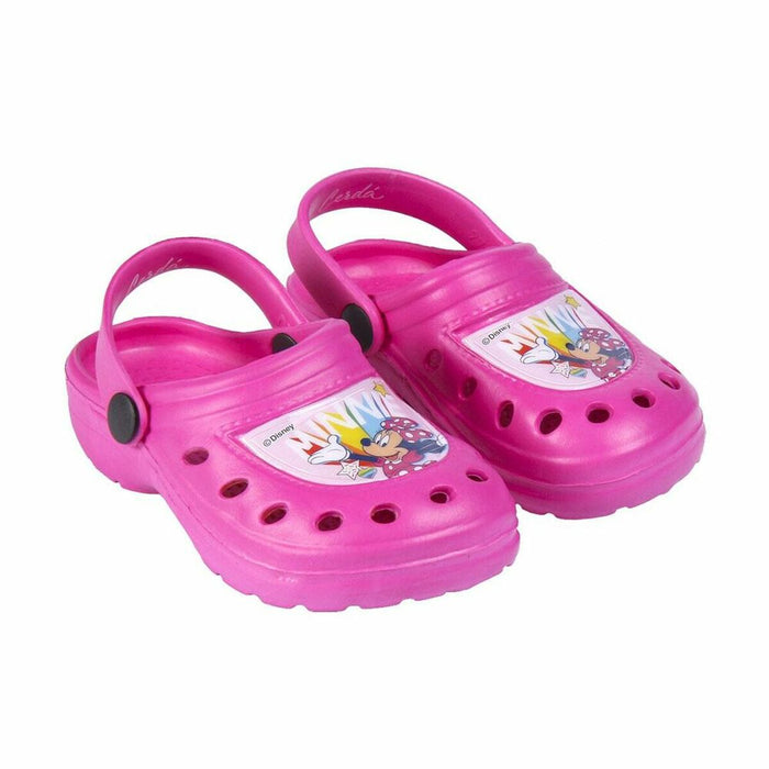 Saboți de plajă Minnie Mouse Fucsia