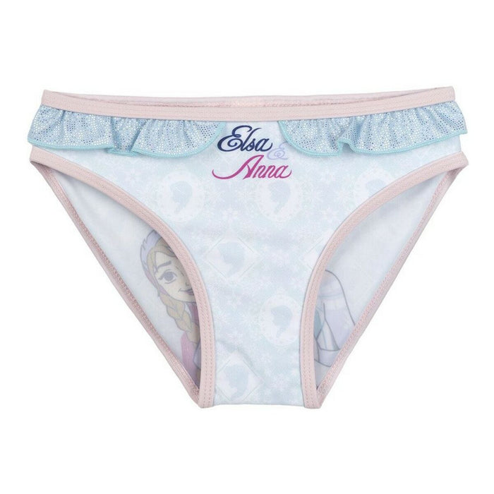 Costum de Baie Fete Frozen Albastru Albastru deschis
