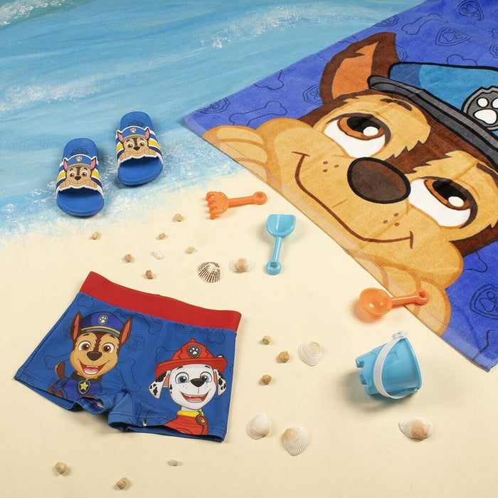 Costumul de Baie Boxer Pentru Copii The Paw Patrol Albastru