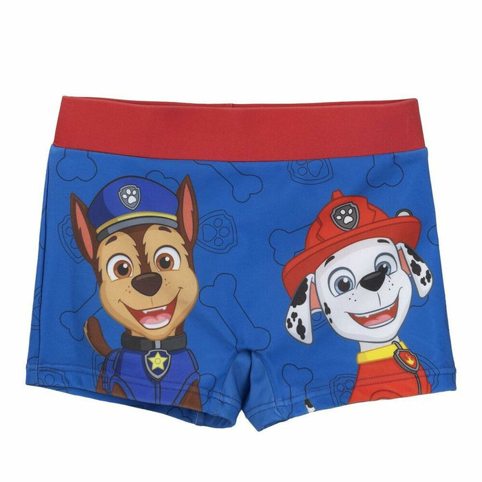 Costumul de Baie Boxer Pentru Copii The Paw Patrol Albastru