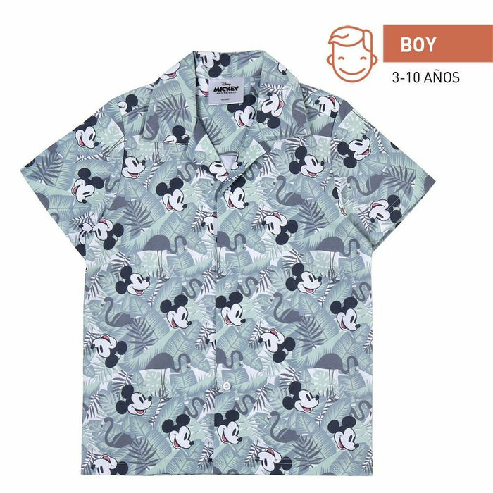 Cămașă Mickey Mouse Verde Verde deschis