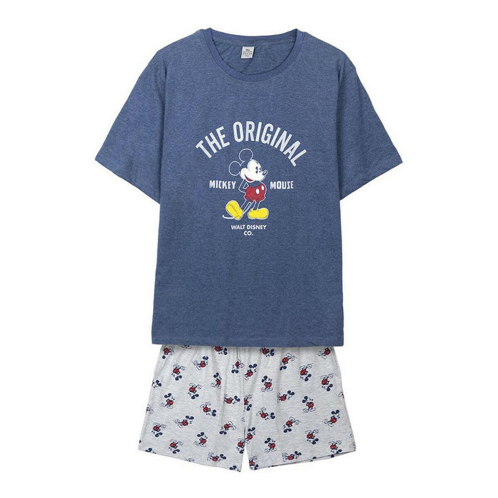 Pijama Mickey Mouse Albastru închis (Adulți) Bărbați