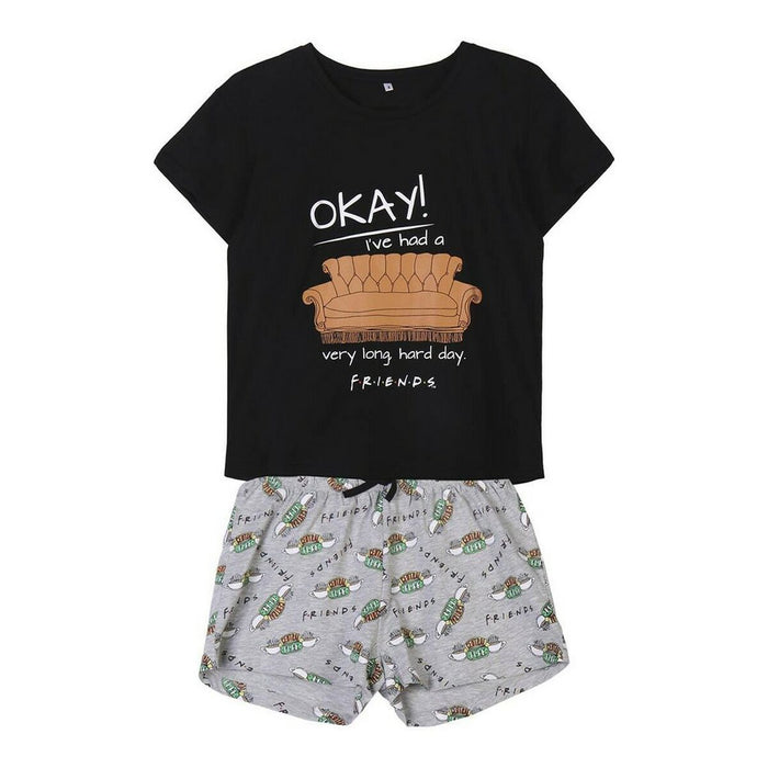 Pijama Friends Albastru închis