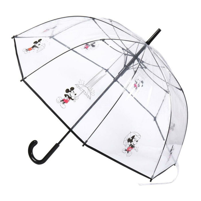 Umbrelă Mickey Mouse Transparent Negru PoE