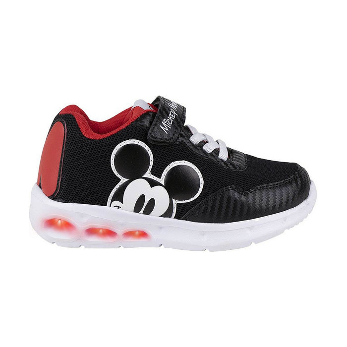 Adidași cu LED Mickey Mouse Negru