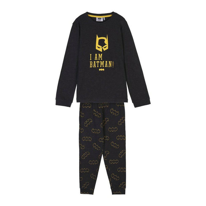 Pijama Infantil Batman Gri Gri închis