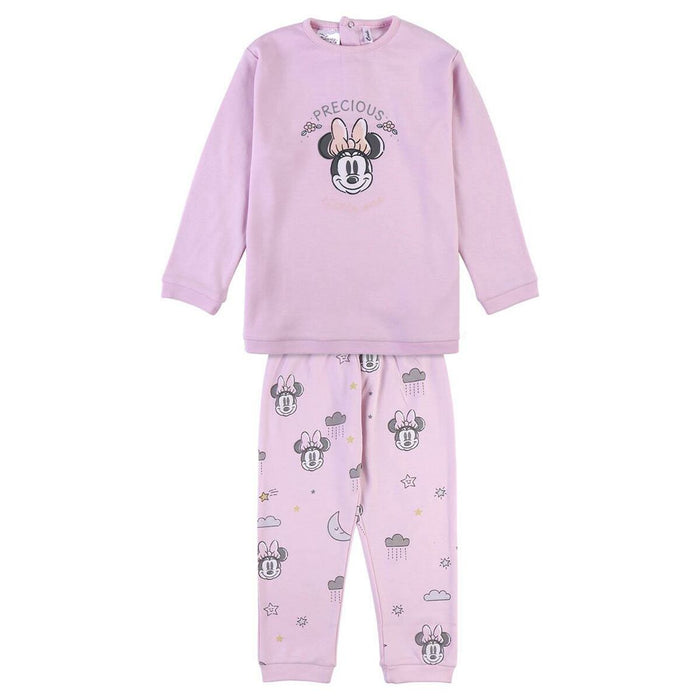 Pijama Infantil Minnie Mouse Albastru
