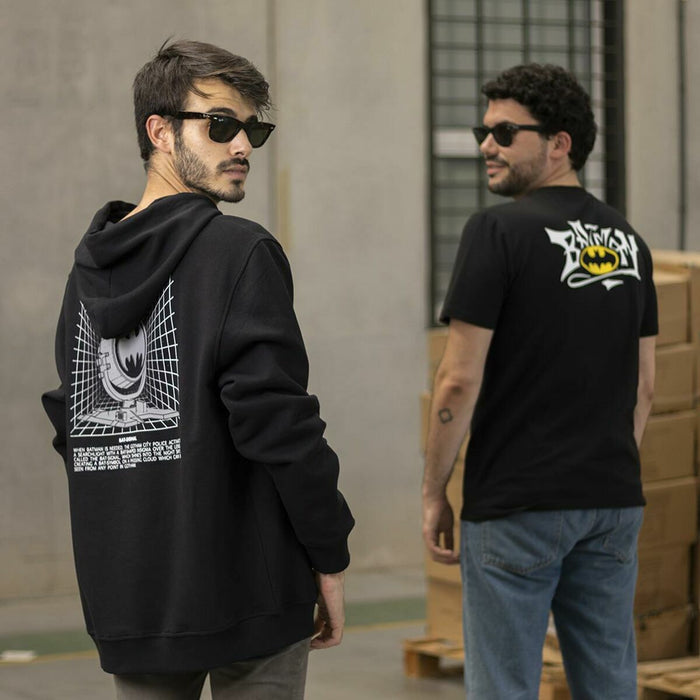 Hanorac cu Glugă Bărbați Batman Negru