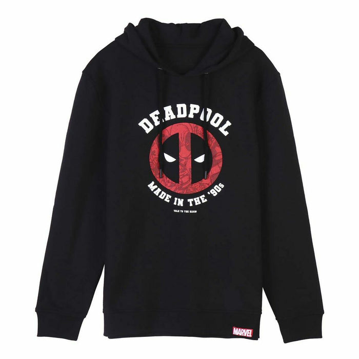 Hanorac cu Glugă Bărbați Deadpool Negru