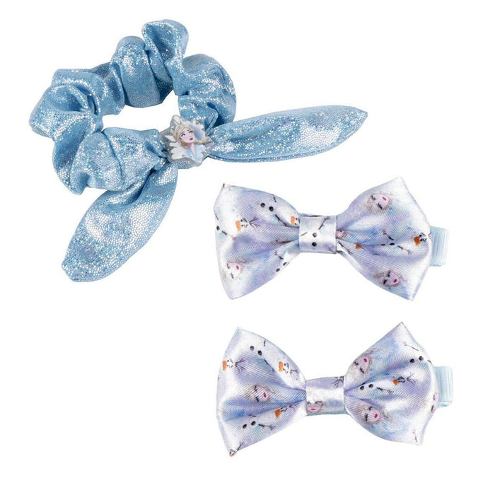 Accesorii pentru Păr Frozen Multicolor 3 Piese Albastru