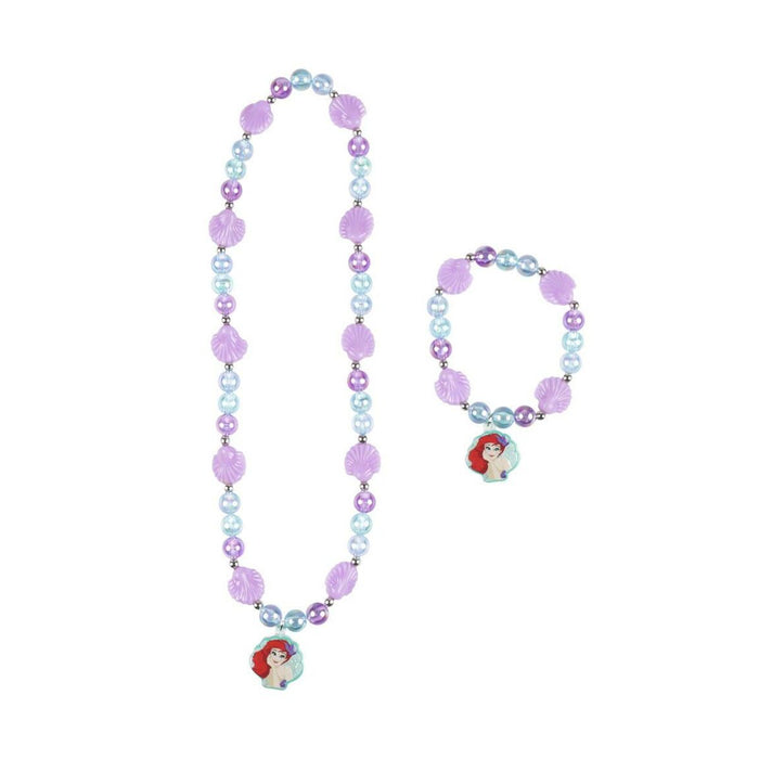 Set Colier și Brățări Disney Princess Mov Turquoise 2 Piese