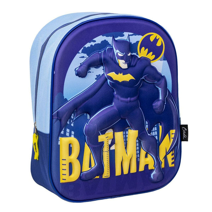 Ghiozdan 3D Batman Albastru 25 x 31 x 10 cm
