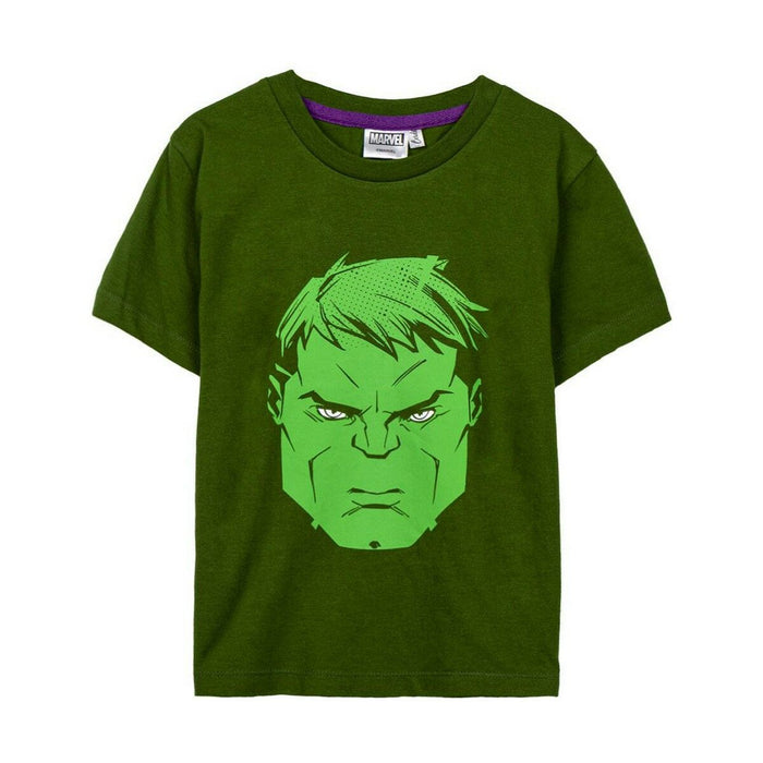 Tricou cu Mânecă Scurtă The Avengers Bej