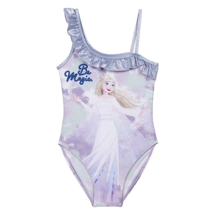 Costum de Baie Fete Frozen Albastru