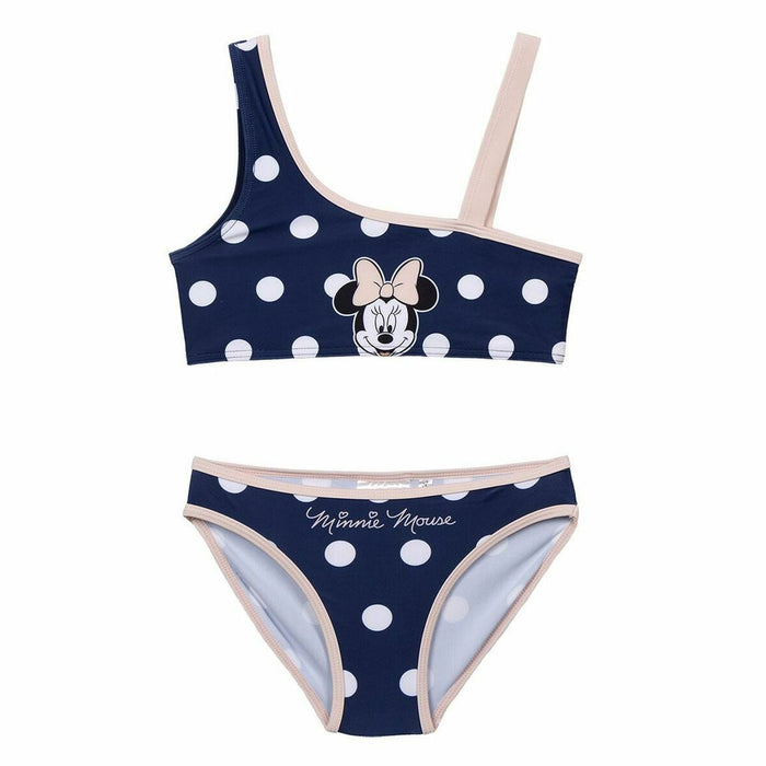 Bikiniul-Chilot Pentru Fete Minnie Mouse Albastru închis