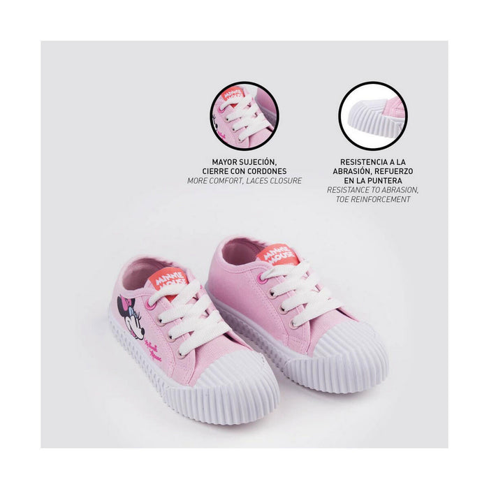 Adidași Casual Minnie Mouse Infantil Roz