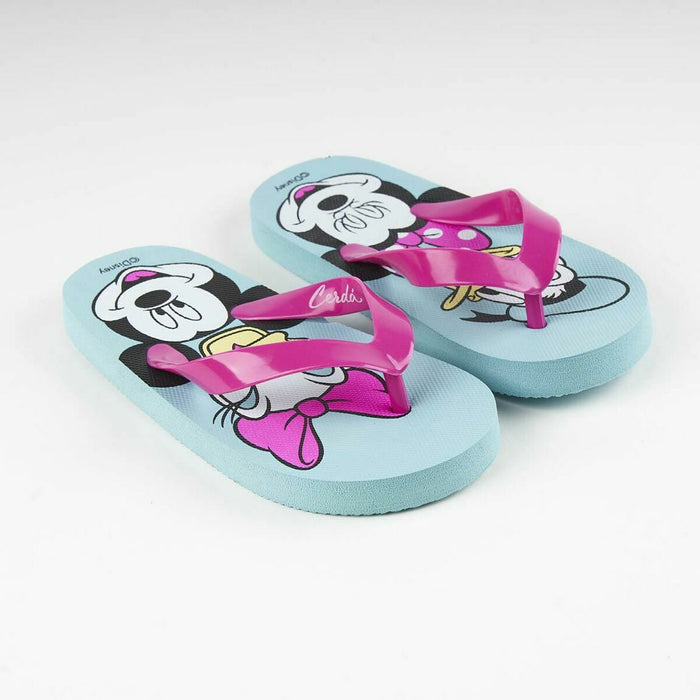 Șlapi pentru Copii Minnie Mouse Albastru