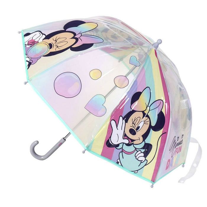 Umbrelă Minnie Mouse Ø 71 cm Turquoise